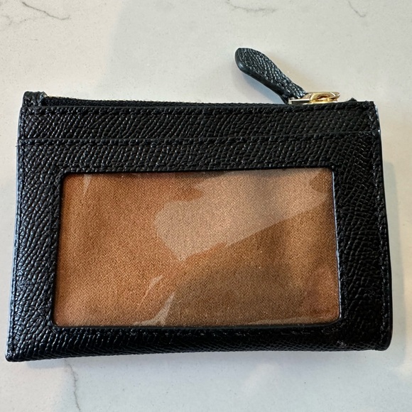 Black Coach Card Case - Picture 2 of 3